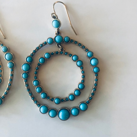 Banana Republic Jewelry - Banana Republic Turquoise Earrings